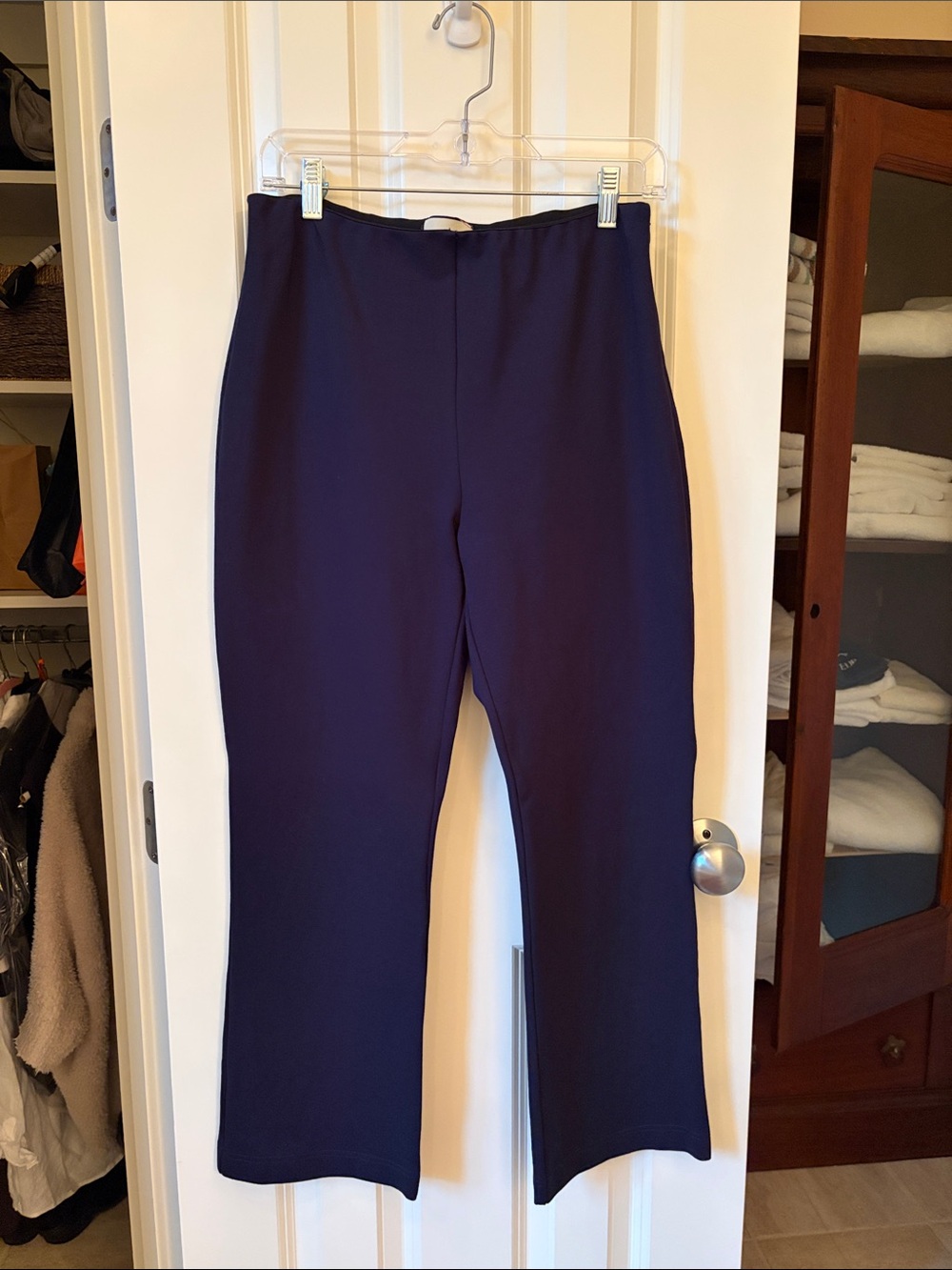 Tuckernuck Navy Pull-On Bootcut Pants